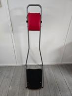 Stand4Work Sta-Stoel - Ergonomisch en Comfortabel, Huis en Inrichting, Stoelen, Ophalen, Zo goed als nieuw, Metaal, Rood