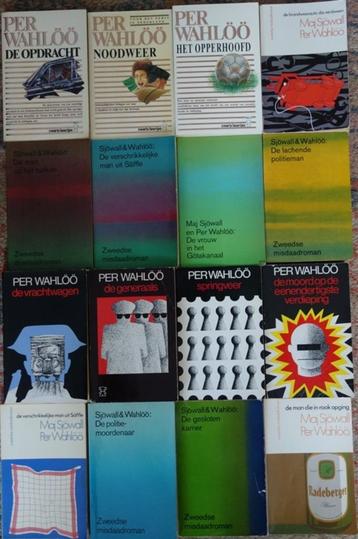 Meerdere boeken van Sjöwall-Wahlöö beschikbaar voor biedingen