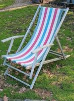 Vintage Strandstoel, Ophalen of Verzenden