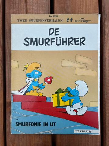 De smurführer beschikbaar voor biedingen