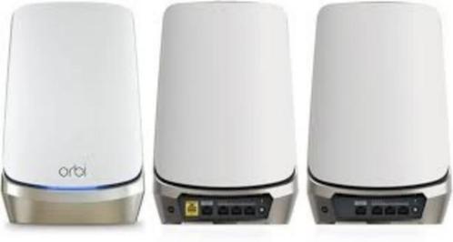 Netgear Orbi RBKE963 - Mesh WiFi - AXE11000 - 3-Pack - Wit, Computers en Software, WiFi-versterkers, Zo goed als nieuw, Ophalen of Verzenden