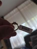 Gouden Damesring met Zirkonia 14k, Sieraden, Tassen en Uiterlijk, Ringen, Met edelsteen, Ophalen of Verzenden, Zo goed als nieuw