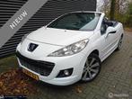 Peugeot 207 CC 1.6 16V Turbo cabriolet, leer, climate, 6 bak, Auto's, Voorwielaandrijving, Euro 5, Zwart, Cabriolet