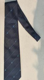 Boule Noire vintage stropdas – subtiel dessin, Ophalen of Verzenden, Gedragen, Blauw