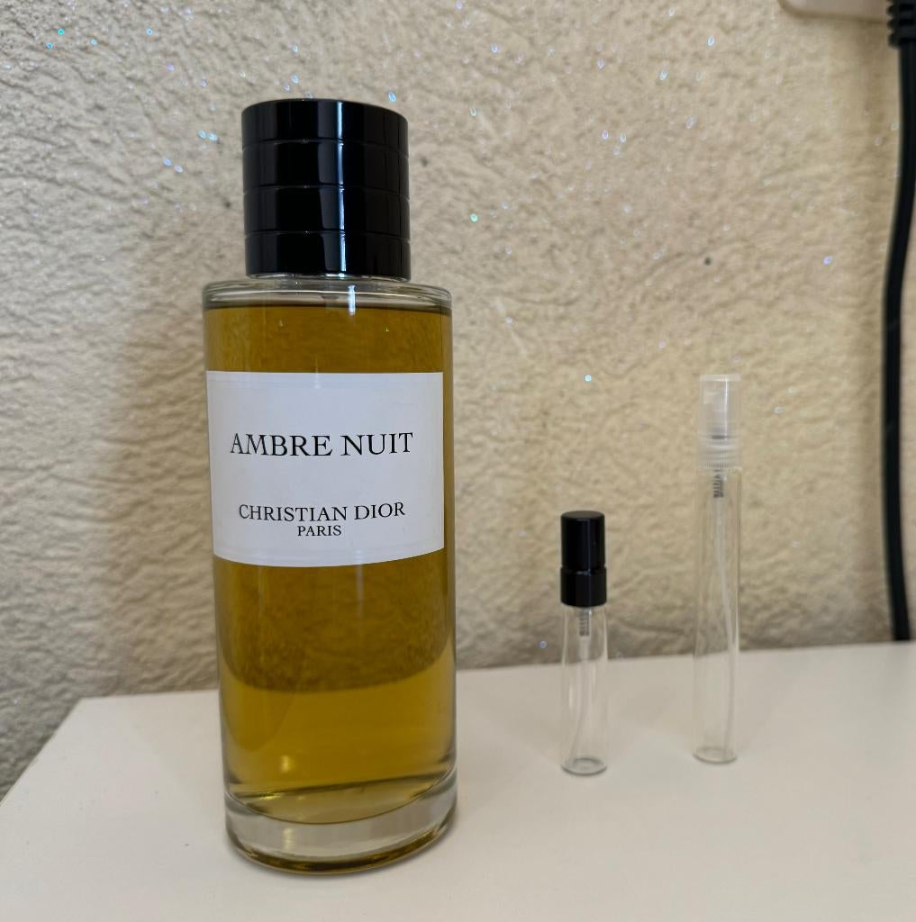 Ambre Nuit decant sample split parfum, Sieraden, Tassen en Uiterlijk, Uiterlijk | Parfum, Verzenden, Nieuw