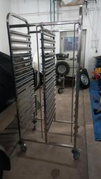 Royal Catering Dubbele Dienblad Trolley - Zeer Goed!, Huis en Inrichting, Keuken | Keukenbenodigdheden, Ophalen