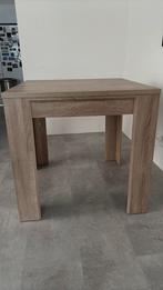 Tafel 80x80 cm, Ophalen, Vierkant, Zo goed als nieuw, 75 cm of meer