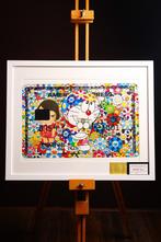 exclusief kunstwerk van Death NYC (Murakami x Doraemon), Ophalen of Verzenden