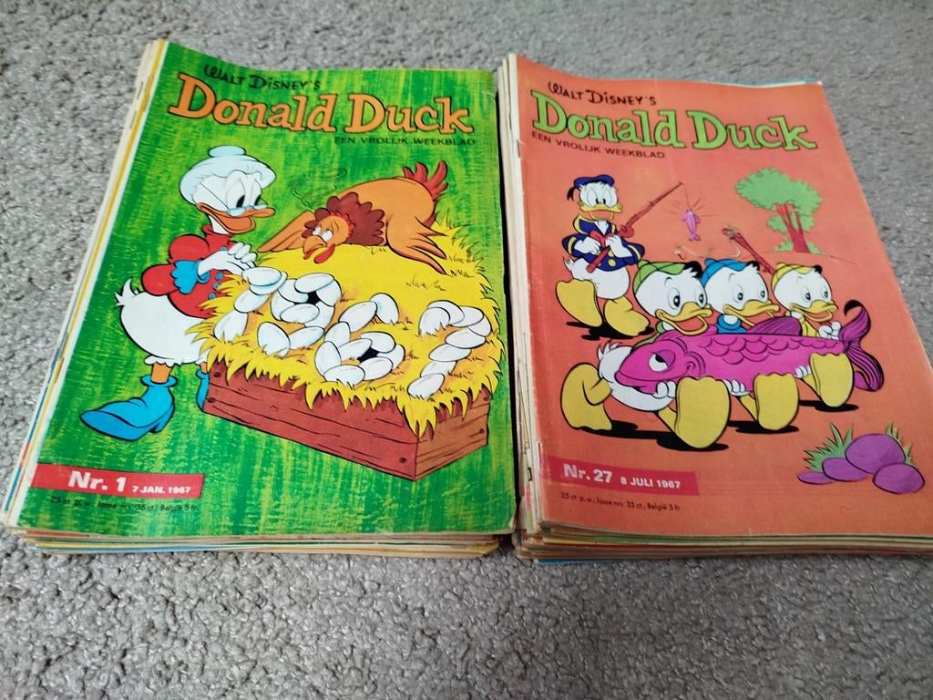 Prachtige complete Donald Duck jaargang 1967, Boeken, Stripboeken, Gelezen, Complete serie of reeks, Ophalen of Verzenden