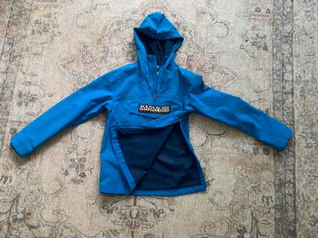 Napapijri kinderjas blauw maat 152 lentejas herfstjas beschikbaar voor biedingen