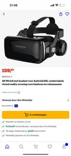 3d vr-bril, 1 speler, Ophalen of Verzenden, Zo goed als nieuw