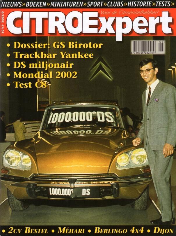 CitroExpert 6 2002 Berlingo 4x4 Dangel, Méhari, GS Birotor, Boeken, Auto's | Folders en Tijdschriften, Nieuw, Citroën, Ophalen of Verzenden