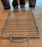 Dienblad chroom, Ophalen of Verzenden, Zo goed als nieuw, Rechthoekig, Metaal