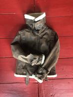 Bikerjack vintage, Kleding | Dames, Ophalen of Verzenden, Zo goed als nieuw, Maat 38/40 (M), Bruin