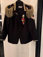 Oeteldonks Jasje Dames Maat S/M, Zwart, Ophalen of Verzenden, Jasje, Maat 36 (S)