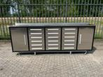 Werkbank RVS l | Gereedschapswand Professioneel, Ophalen of Verzenden, Nieuw, 170 cm of meer