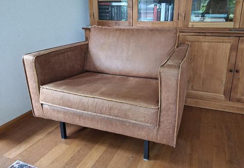 Loveseat BE PURE, Huis en Inrichting, Fauteuils, Zo goed als nieuw, Leer, 100 tot 125 cm, 75 tot 100 cm, Ophalen