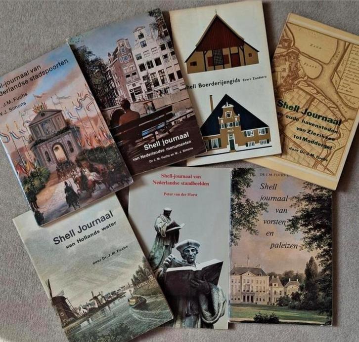 Shell journaal - 7 boekjes Shell journaal, Boeken, Overige Boeken, Gelezen, Ophalen of Verzenden