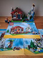 Lego creator 3in1 berghut en nog 2 complete set met boekjes, Ophalen of Verzenden, Zo goed als nieuw