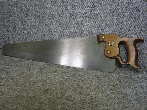 Disston nr. 7 Zaag. 55cm 10TPI.  Made in USA, 1917-1940, Antiek en Kunst, Antiek | Gereedschap en Instrumenten, Verzenden