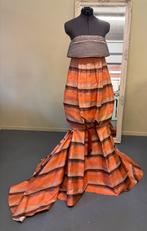 Ilja Couture Jurk - Parijs Show XXS, Kleding | Dames, Jurken, Ophalen, Ilja, Oranje, Zo goed als nieuw