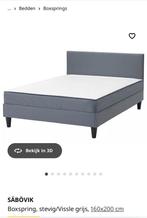 Ikea Säbövik bed 160x200, Huis en Inrichting, Slaapkamer | Bedden, Ophalen, Tweepersoons, Zo goed als nieuw, 200 cm