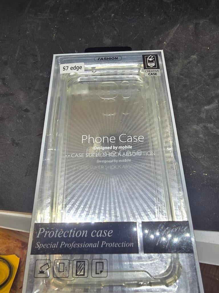 Samsung S7 Edge Hoesje - Nieuw, Ophalen of Verzenden, Nieuw, IPhone 11 Pro, Hoesje of Tasje