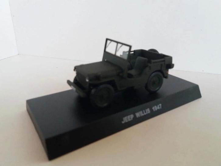 Jeep Willys 1947, Hobby en Vrije tijd, Modelauto's | 1:43, Nieuw, Auto, Overige merken, Ophalen of Verzenden