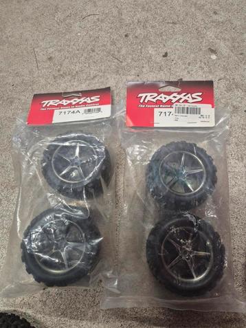 4 traxxas banden, 7174A. Nieuw in verpakking beschikbaar voor biedingen