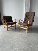 2 fauteuils Swedese vintage jaren, Ophalen, Minder dan 50 cm, ., Zo goed als nieuw