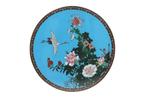 Antiek Japanse cloisonne bord, Antiek en Kunst, Ophalen of Verzenden