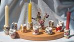 Seizoenstafel jaarring steker zomer vaasje voor bloemen, Verzenden, Nieuw, Overige materialen, Minder dan 25 cm