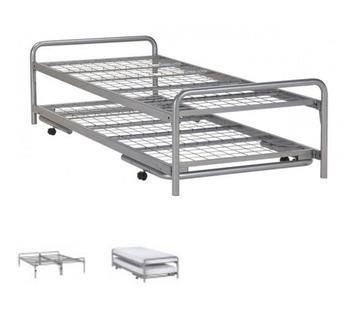 Uitschuifbaar tweepersoonsbed bedframe - ruimtebesparend beschikbaar voor biedingen