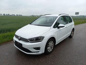 Volkswagen Golf Sportsvan 1.6 TDI 81KW 7-DSG 2014 Wit beschikbaar voor biedingen