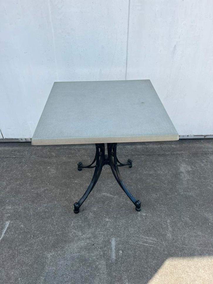 11 stuks horeca bistro restaurant Terras tafels 70x70 cm, Tuin en Terras, Tuinmeubel-accessoires, Gebruikt, Ophalen
