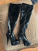 Supersexy overknee laarzen, Hoge laarzen, Verzenden, Zwart, Zo goed als nieuw