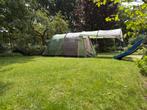 Coleman Cook 4, grote groene tent met luifel, Ophalen, Gebruikt, Tot en met 4