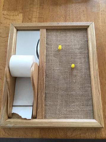 Oisterwijk Eiken Prikbord( je) + Memorolhouder beschikbaar voor biedingen