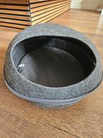 Leuke grijze kattenmand, eivorm, open te ritsen, 48 cm lang, Ophalen of Verzenden