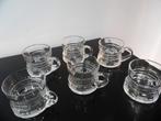 Art Deco grote Bowl + Glazen, Duits Kristal, Ophalen of Verzenden