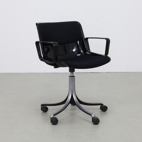 Vintage Bureaustoel Modus Osvaldo Borsani Tecno, Huis en Inrichting, Bureaustoelen, Gebruikt, Bureaustoel, Zwart, Ophalen