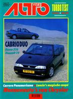 Autovisie Cabrio dubbeltest Renault 19 en Rover 216, Ophalen of Verzenden, Gelezen, Renault