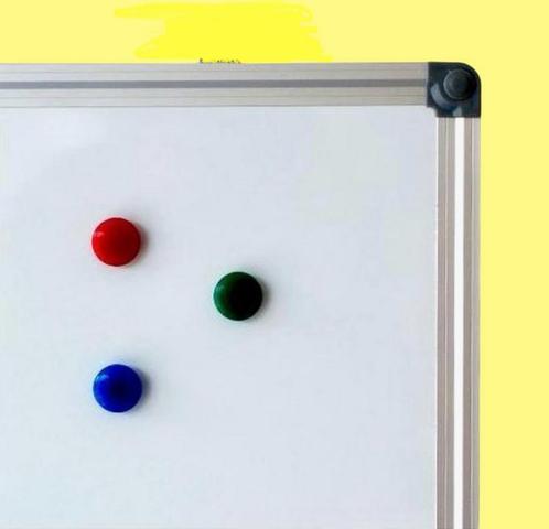10x Whiteboard Magnetisch (NIEUW) - 40x50 cm met pennengoot, Huis en Inrichting, Woonaccessoires | Memoborden, Nieuw, Ophalen of Verzenden