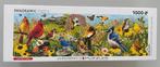 Puzzel Eurographics: Garden birds (panoramic), Ophalen of Verzenden, 500 t/m 1500 stukjes, Zo goed als nieuw, Legpuzzel