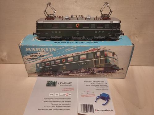 Märklin DIGITAL 3050 Train RE 6/6 SBB H0 TAMS DCC MM, Hobby en Vrije tijd, Modeltreinen | H0, Gebruikt, Locomotief, Wisselstroom