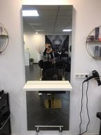 Kapper spiegels (4 stuks ), Vierkant, Ophalen of Verzenden, Zo goed als nieuw, 150 tot 200 cm