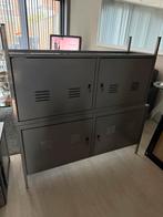 IKEA PS Locker Kastjes - Grijs, Huis en Inrichting, Kasten | Lockerkasten, Ophalen, Gebruikt