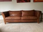 leren zitbank, Huis en Inrichting, Banken | Bankstellen, Ophalen, Driepersoons, Zo goed als nieuw, Strak en modern