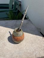 Matcha set Argentijns, Antiek en Kunst, Antiek | Goud en Zilver, Ophalen of Verzenden