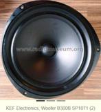 Luidspreker units KEF B300 SP 1071 + SP1060 ZGAN, Overige merken, Overige typen, Ophalen of Verzenden, Zo goed als nieuw